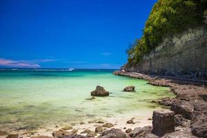 Exotic stunning sea views on the island of Boracay photo