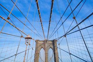 El puente de Brooklyn, Nueva York, EE.UU. foto