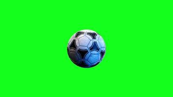 vídeo de tela verde de futebol video