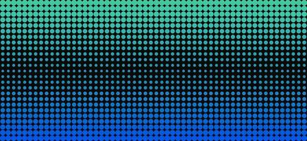 Dark green blue halftone pattern background, abstract color gradient banner design photo