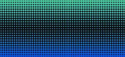 Dark green blue halftone pattern background, abstract color gradient banner design photo