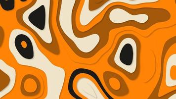 Colorful background with papercut style. Abstract geometric gradient paper cut background. Modern realistic paper cut waves background design for card, poster, any backdrop photo