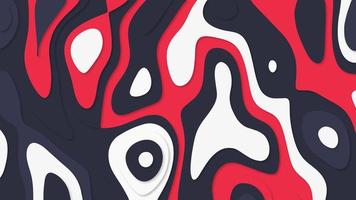 Colorful background with papercut style. Abstract geometric gradient paper cut background. Modern realistic paper cut waves background design for card, poster, any backdrop photo