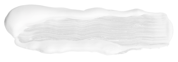 White paint Brush Stroke isolated png