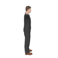 Business Man isolated on background png