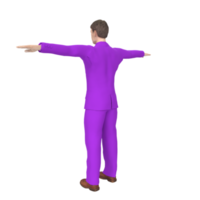 Business Man isolated on background png