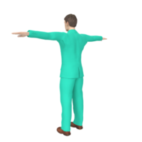 Business Man isolated on background png