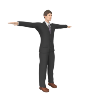 Business Man isolated on background png