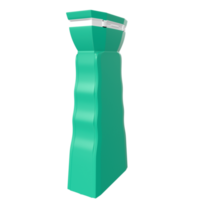 Shampoo bottle isolated on background png