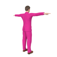 Business Man isolated on background png