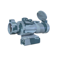 mira de rifle isolada em transparente png