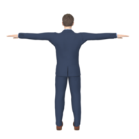 Business Man isolated on background png