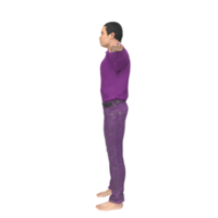 homme isolé sur transparent png