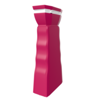 Shampoo bottle isolated on background png