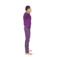 man isolerat på transparent png