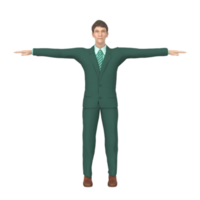 Business Man isolated on background png