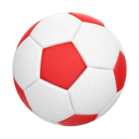 Fußball auf Hintergrund isoliert png