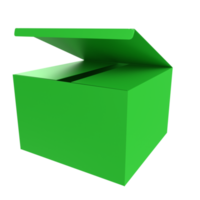 Product box isolated on background png