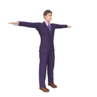 Business Man isolated on background png