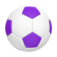 balón de fútbol aislado en el fondo png