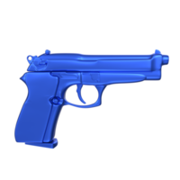 Representación 3d de pistola png