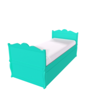 3d renderen van kind bed png