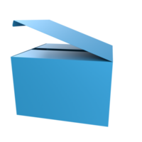 caja de producto aislada en el fondo png