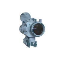 Rifle scope isolated on transparent png