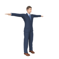 Business Man isolated on background png