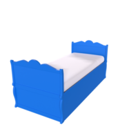 3d renderen van kind bed png