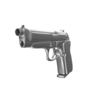 Rendu 3D du pistolet png