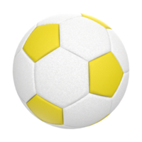 balón de fútbol aislado en el fondo png