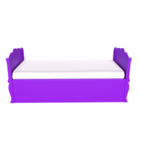 3d interpretazione di bambino letto png