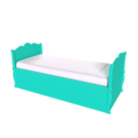 3d renderen van kind bed png