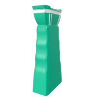 Shampoo bottle isolated on background png