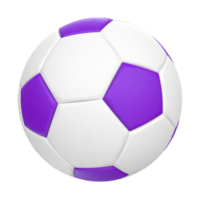 balón de fútbol aislado en el fondo png