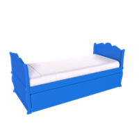 3d interpretazione di bambino letto png