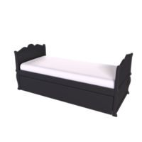 3d renderen van kind bed png