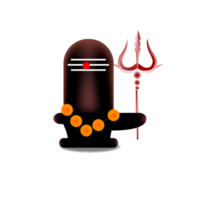 shiv lingam design per maha shivratri Festival carta png