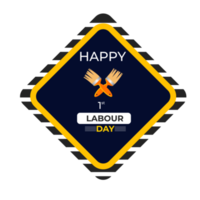 1st may happy international labour day man holding working instrument png