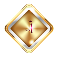 oro badge foca qualità etichette. vendita medaglia distintivo francobollo d'oro genuino png