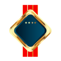 badge foca qualità etichette con rosso nastro vendita medaglia distintivo francobollo d'oro genuino png