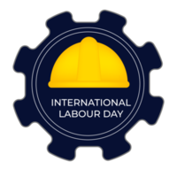 1. mai glücklicher internationaler arbeitstag mann, der arbeitsinstrument hält png