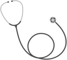 equipamento médico estetoscópio png