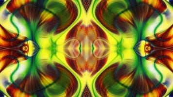 abstract kleurrijk verf spiegel fantasie video