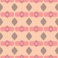 Retro kaleidoscope pattern in the style of the 70s and 60s. Geometric pattern photo