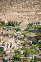 Cappadocia underground city inside the rocks, the old city of stone pillars. photo