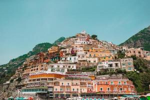 Beautiful coastal towns of Italy - scenic Positano in Amalfi coast photo