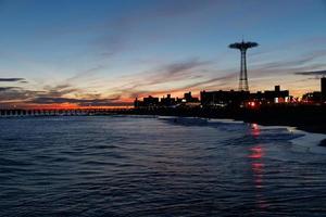 Coney Island Beach in New York City photo