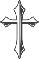 Religion schwarzes Kreuz png